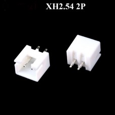 Штирьовий роз'єм мікро JST-XHB-2.54mm 2-Pin 28AWG штекер прямий на плату