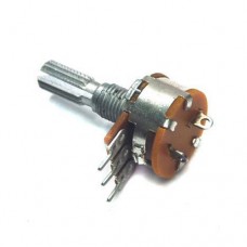 Резистор переменный моно WH148-1B-2B (500kOhm) с выключателем