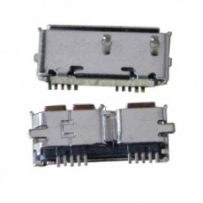 Micro USB-AB/F 3.0 розетка на плату 10pin 90° SMT, USB-30-03-FS-90