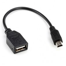 Адаптер mini USB OTG на USBA-F