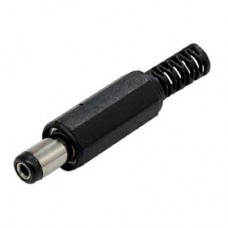 Разъем питания DC5.5/2.5mm, L9mm (вилка) на кабель