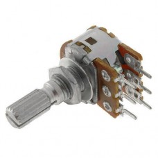 Резистор переменный стерео RV16GN(PH) - B500K-20KQ 500kOhm