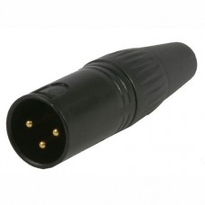 Професійний 3-контактний XLR-роз'єм (вилка) для мікрофону  SFC-XLRM