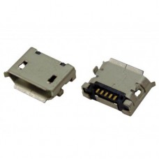 Micro USB-F розетка на плату тип B 5pin 2 ножки 5_9 dip 5P (19)