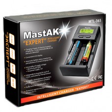 Зарядное устройство MastAK MTL-365 интелектуальное для Ni-Cd, Ni-Mh, Li-ion аккумуляторов всех типов