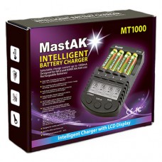 Зарядное устройство MastAK MT-1000 универсальное для Ni-Cd/Ni-Mh аккумуляторов AA/AAA