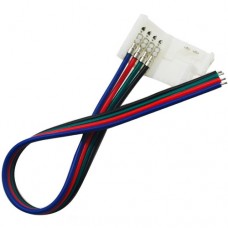 Конектор з'єднувач 4 Pin для стрічки RGB 5050 з кабелем на 1 роз'єм
