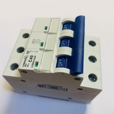 LCB45-3C40 автоматичний вимикач 40A 230V 3 полюси тип C 4.5kA малогабаритний