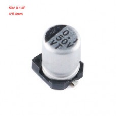 Конденсатор электролитический 1uF 50V EZV SMD size A -40...+105°C (EZV010M50RA)