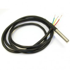 DS18B20-1M-TUBE-IP67 датчик температуры влагозащищенный на кабеле 1 метр