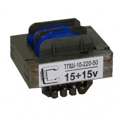ТПШ-10-220-50 15+15V трансформатор