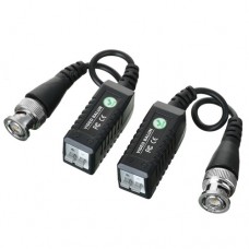Відео балун CAT5 CCTV пасивний для відеокамер на кабель UTP вита пара 720P/1080P HD/CVI/TVI/AHD: 300 м TVI: 200 м 2 шт