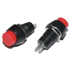 Перемикач кнопковий DS-450 ON-OFF 2A 250VAC 2 pin з фіксацією червоний