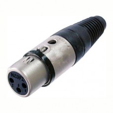 Разъем XLR (розетка) 3pin, для микрофона на кабель NC3FEZY-NI