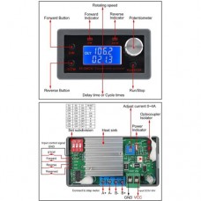 ZK-SMC02 ШИМ регулятор обертів двигуна постійного струму DC5V ~ 30В 4A у корпусі