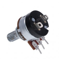 Резистор змінний KLS4-WH148-K2-2-18T-B502-L15 5kOhm з вимикачем