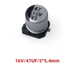 Конденсатор електролітичний SMD 33uF 10V EZV -40...+105°C (EZV330M10RB)