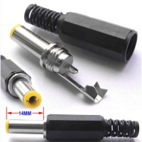 Роз'єм живлення DC5.5/2.5mm, L14mm, (вилка) на кабель