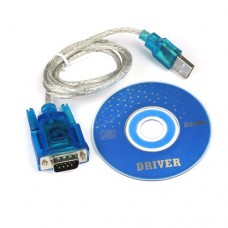 Адаптер USB2.0 - RS232 (DB9) 1.8m диск з драйверами