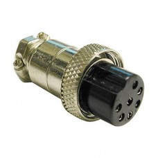 Роз'єм мікрофонний MIC327 (розетка) на кабель 7 pin