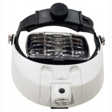 Лупа бинокулярная MG81001-H LED налобная подсветка увеличение x1.0...x6.0
