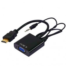 Адаптер-конвертер HDMI(M) на VGA(F) штекер-гніздо для XBOX 360 1080P TV + аудіо кабель