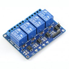 Модуль 4-канальный релейный для Arduino PIC ARM AVR 5VDC