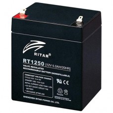 RITAR RT1250B (12V5.0Ah/20hr) аккумулятор