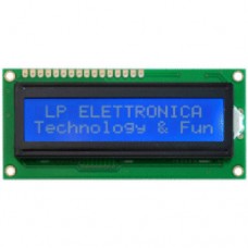 Індикатор LCM1602A Arduino на HD44780 синій фон білі букви