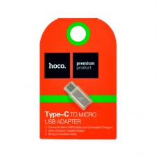 Адаптер micro USB мама на USB 3.1 Type-C папа HOCO для Macbook Nokia
