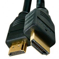 Шнур аудіо-відео HDMI-HDMI 30AWG V.1.4 3D FullHD(1080p) D8mm штекер-штекер, 2m