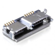 Micro USB-AB/F 3.0 розетка на плату 10pin DIP SMT