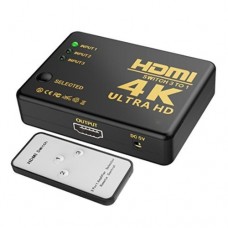 Комутатор HDMI switch 4K 3 в1 з пультом