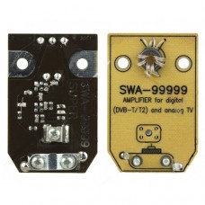 Усилитель антенный SWA-9999 Super широкополосный для DVB-T и DVB-T2 с питанием 12 Вольт