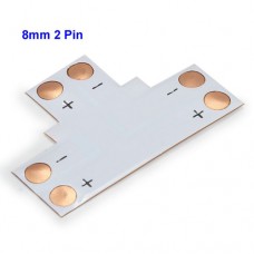 Соединитель Т-образный для 3528 ленты 8mm 2 pin