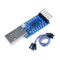 Конвертер-адаптер USB-UART TTL 6pin на CP2104 3.3V, RST, TXD, RXD, GND, +5V