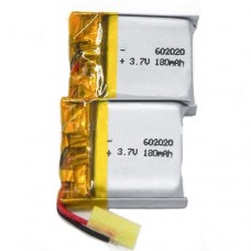 Аккумулятор Li-Pol BP-602020 3.7V 180mA защита от перегрузки для mp3/mp4 GPS навигатор, Bluetooth-гарнитура, телефон, КПК