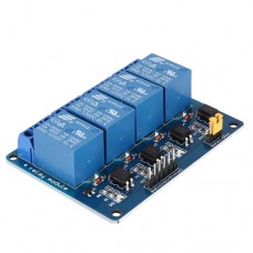 Модуль 4-канальний релейный для Arduino PIC ARM AVR 12VDC