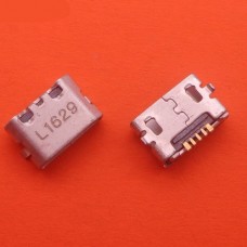 Micro USB-F розетка на плату тип B 5pin 4 ніжки DIP для Huawei Ascend 4X 4X Y6 4A P8 C8817 P8 Max P8 Lite 4C 3X Pro G750-T20