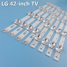 Светодиодная подсветка для телевизора LG LC420DUE 42LB3910 на 42 дюйма 8 шт светодиодов (4+4) A/B-type 6916L-1709A 6916L-1710A 0-94V