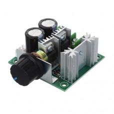 Регулятор потужності DC ШІМ контролер постійного струму PWM DC12-40VDC 10A 400W з радіатором