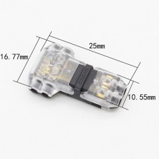 Затискач T2 з'єднувач для багатожильних і одножильних проводів 10A 300V 6pin 28-14AWG 0.08-2.5mm. кв.