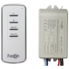 Дистанційний вимикач Feron TM72 220VAC 2-х канальний 1000W