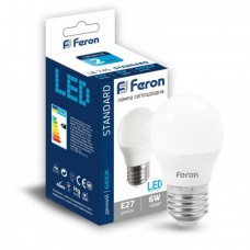 Лампа світлодіодна Feron LB-745 E27 6W (60W) біла холодна 6400K 540Lm