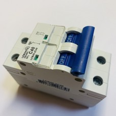 LCB45-2C40 автоматичний вимикач 40A 230V 2 полюси тип C 4.5kA малогабаритний
