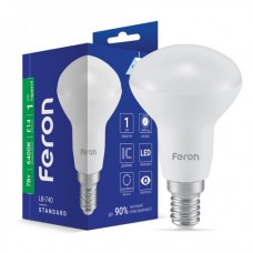 Лампа світлодіодна Feron LB-740 E14 7W (70W) біла холодна 6400K 580Lm