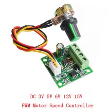 ШИМ контролер швидкості двигуна постійного струму 1.8-15 VDC 2A