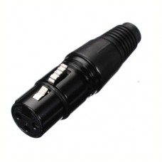 Професійний 3-контактний Canon XLR-роз'єм (вилка) для мікрофону
