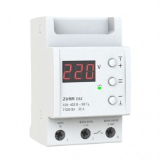 Реле контролю напруги ZUBR D32 120-210VAC / 220-280VAC 32A IP20 DIN-рейка