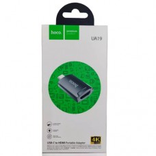 Адаптер HOCO UA19 Type-C папа на HDMI мама Адаптер HOCO UA19 Type-C папа на HDMI мама